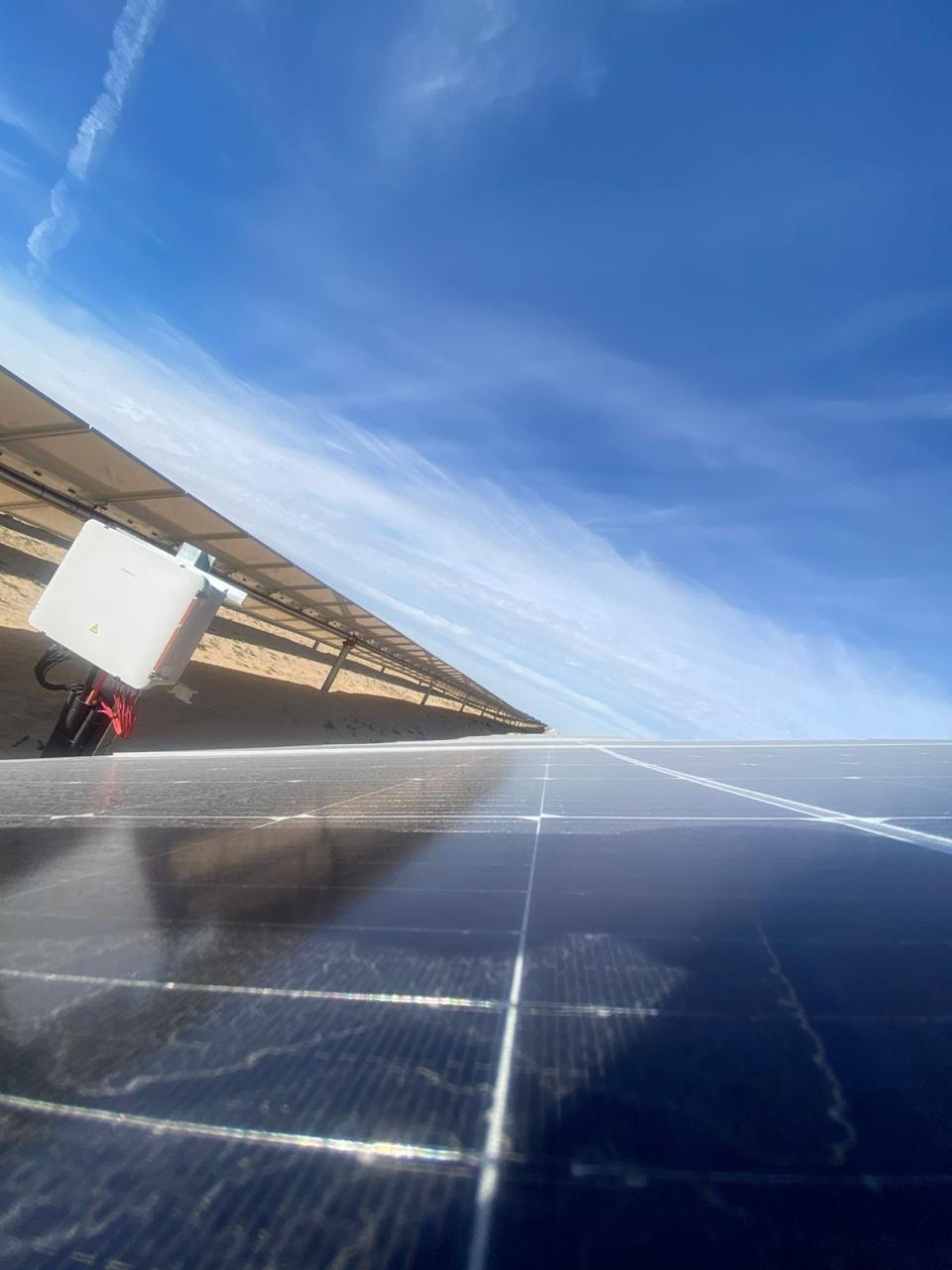 Solar panel installation