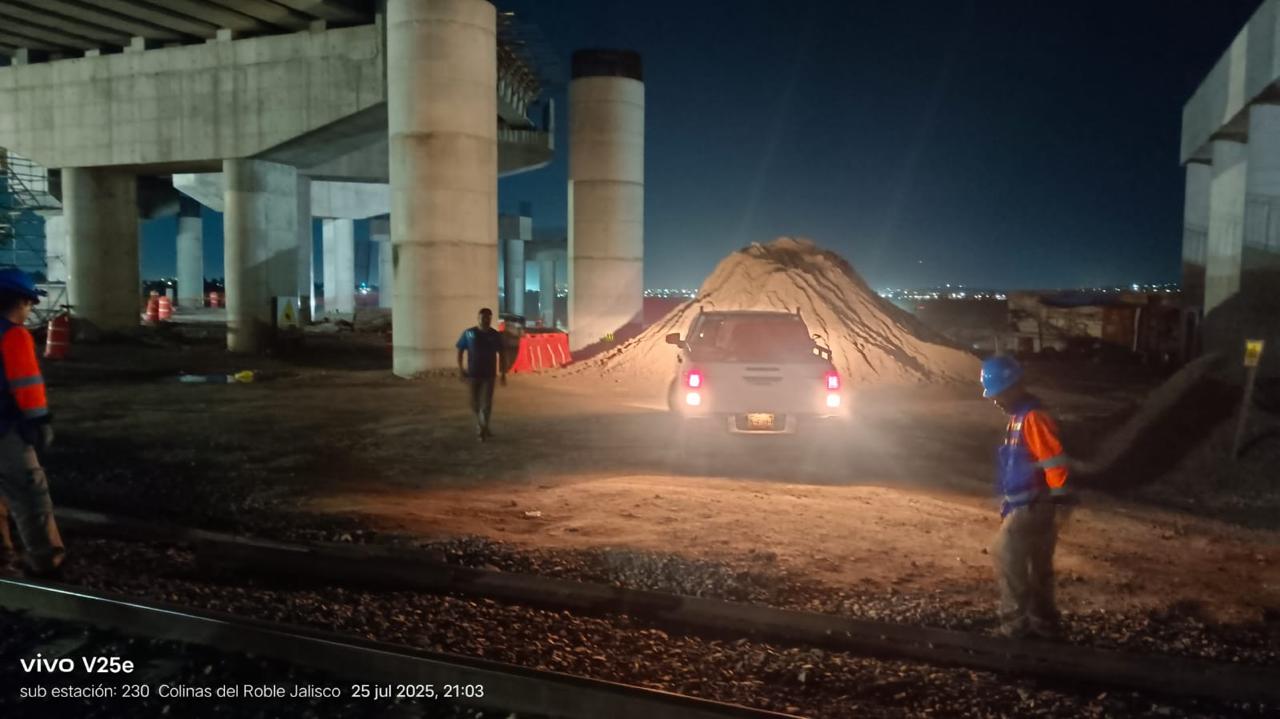 Supervisión nocturna en subestación